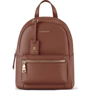 Lazarotti Bologna Leather Sac à dos de ville Cuir véritable 27 cm