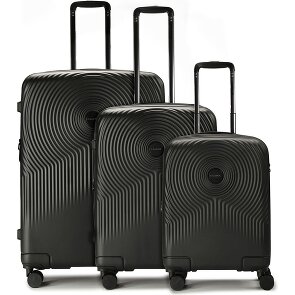 Gabol Radar 4 roulettes Set de valises 3 pièces avec soufflet d'extension