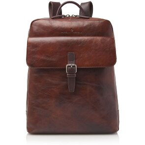 Castelijn & Beerens Rien Sac à dos RFID en cuir 40 cm Compartiment pour ordinateur portable