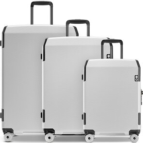 Echolac Logic Pro 4 roulettes Set de valises 3 pièces avec soufflet d'extension