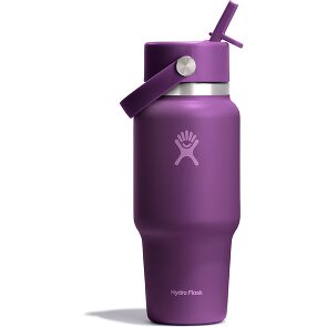 Hydro Flask Hydration Travel Bottle Flex Straw Cap Gourde 710 ml