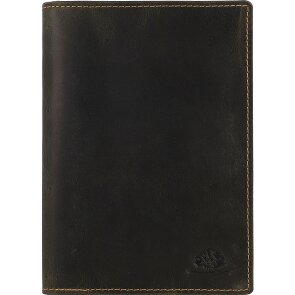 Greenburry Étui à documents vintage en cuir 12 cm