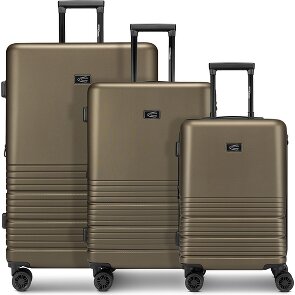 camel active Hanoi 4 roues Set de valises 3 pièces avec soufflet d'extension