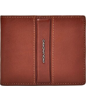 Piquadro Victor Porte-monnaie Protection RFID Cuir véritable 11 cm