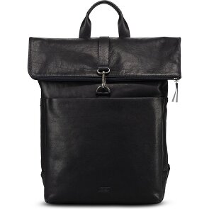 Jost Glasgow Daypack Protection RFID Cuir véritable 42 cm Compartiment ordinateur