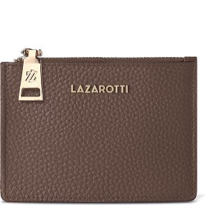 Lazarotti Étui à clés et porte-cartes en cuir de Bologne, protection RFID, 11,5