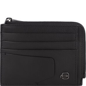 Piquadro Akron Étui pour cartes de crédit Protection RFID Cuir 11.5 cm