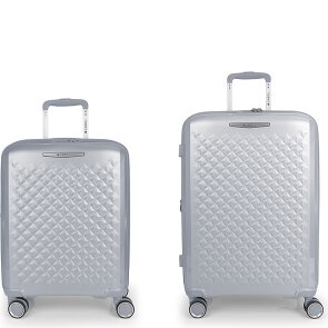 Gabol Queens 4 roulettes Set de valises 2 pièces avec soufflet d'extension