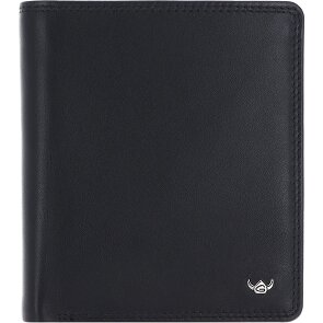 Golden Head Polo Porte-monnaie Protection RFID Cuir véritable 13 cm