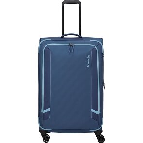 Travelite Corsiica 4 roulettes Trolley L 77 cm avec soufflet d'extension