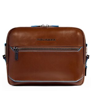 Piquadro Blue Square Sac à bandoulière Protection RFID Cuir 25 cm