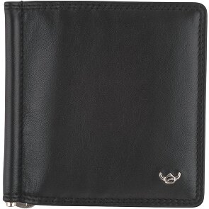 Golden Head Porte-monnaie Polo RFID en cuir 10 cm avec pince à billets