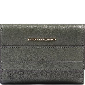 Piquadro Patricia Porte-monnaie Protection RFID Cuir véritable 9 cm