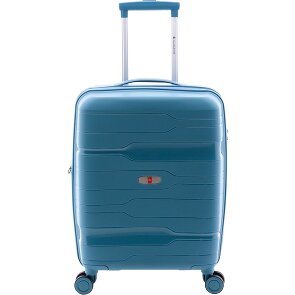 Gladiator 3800 4 roulettes Trolley de cabine 55 cm avec soufflet d'extension
