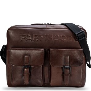 Farmhood Memphis Porte-documents Messenger Cuir 38 cm Compartiment pour ordinateur portable
