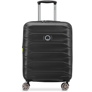 Delsey Paris Meteor 4 roulettes Trolley de cabine 55 cm avec soufflet d'extension