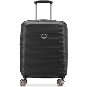 Delsey Paris Meteor 4 roulettes Trolley de cabine 55 cm avec soufflet d'extension