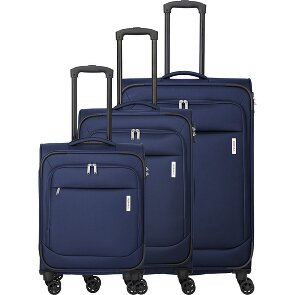 Travelite Priego 4 roulettes Set de valises 3 pièces