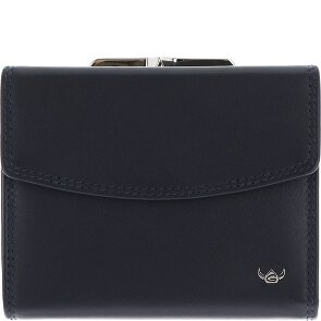 Golden Head Polo Porte-monnaie Protection RFID Cuir véritable 12 cm