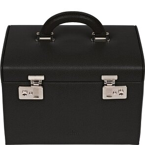 Windrose Beluga Boîte à bijoux Cuir 26.5 cm