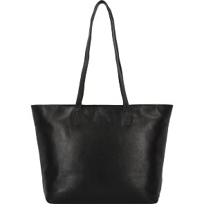Greenburry Pure Black Sac de shopper Cuir 35 cm Compartiment pour ordinateur portable