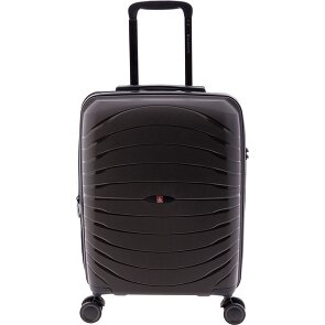 Gladiator 3400 4 roulettes Trolley de cabine 55 cm avec soufflet d'extension