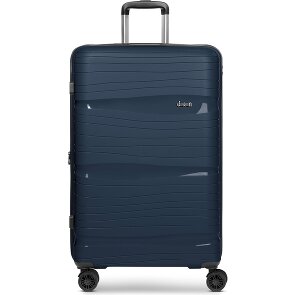 d&n Travel Line 4300-Plus 4 roulettes Trolley L 76 cm avec soufflet d'extension