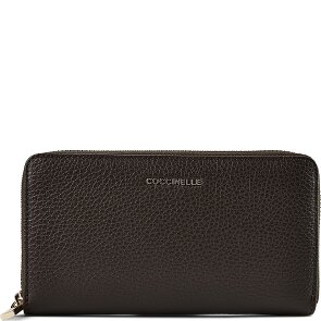 Coccinelle Metallic Soft Porte-monnaie Cuir véritable 10 cm