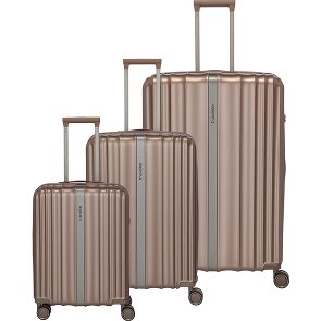 Travelite Paros 4 roulettes Set de valises 3 pièces