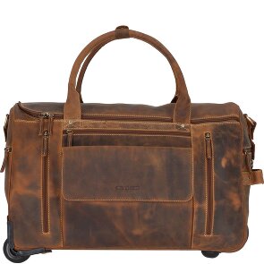 Greenburry Vintage 2 roulettes Sac de voyage Cuir 32 cm