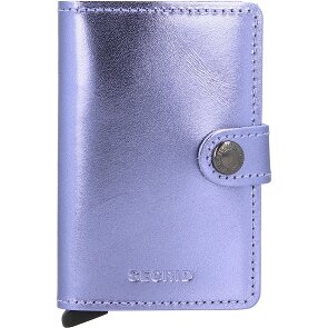 Secrid Miniwallet Metallic Porte-cartes de crédit Porte-monnaie RFID Cuir 6,5 cm