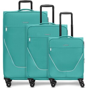 Stratic taska Set de valises à 4 roulettes 3pcs avec soufflet extensible