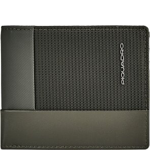 Piquadro Sync Porte-monnaie Protection RFID Cuir véritable 11 cm