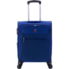 Gladiator 2000 4 roulettes Trolley de cabine 55 cm avec soufflet d'extension