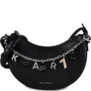 Karl Lagerfeld Autograph Sac à bandoulière Cuir véritable 23 cm