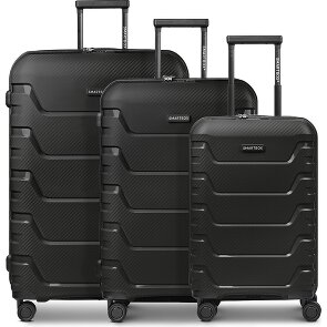 Smartbox Edition 01 4 roues Set de valises 3 pièces avec soufflet d'extension