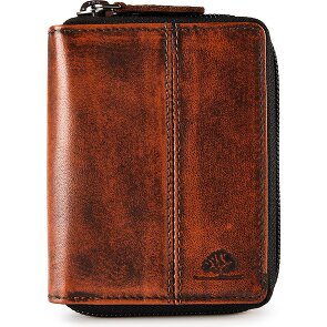 Greenburry Destressed Porte-monnaie Protection RFID Cuir 10.5 cm