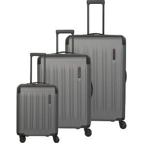 Travelite Dynamiic 4 roulettes Set de valises 3 pièces avec soufflet d'extension