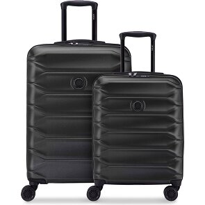 Delsey Paris Set de valises Meteor à 4 roues S+M avec soufflet d'extension
