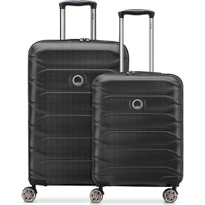 Delsey Paris Set de valises Meteor à 4 roues S+M avec soufflet d'extension