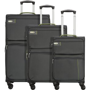d&n Travel Line 6704 Set de valises à 4 roulettes 3 pcs.