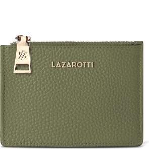 Lazarotti Étui à clés et porte-cartes en cuir de Bologne, protection RFID, 11,5