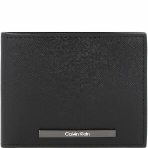 Calvin Klein Modern Bar Porte-monnaie Protection RFID Cuir 11 cm