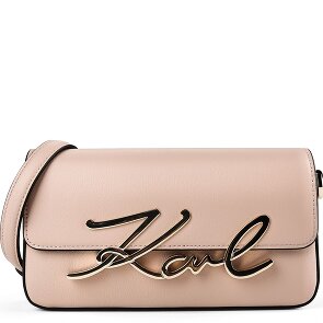 Karl Lagerfeld K/Signature 2.0 Sac à bandoulière Cuir véritable 22 cm