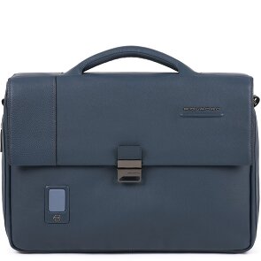 Piquadro Akron Porte-documents en cuir 42 cm Compartiment pour ordinateur portable