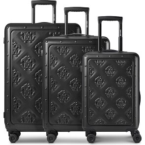 Roberto Cavalli Florence 4 roues Set de valises 3 pièces avec soufflet d'extension