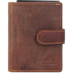 Greenburry Vintage Porte-monnaie Protection RFID Cuir véritable 10 cm