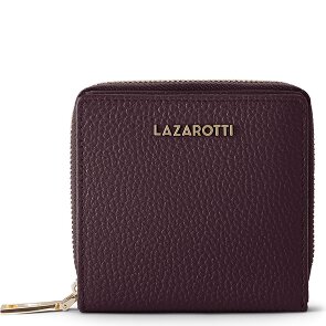 Lazarotti Bologna Leather Medium Porte-monnaie Zip-Around en cuir 10 cm