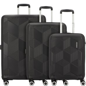 American Tourister Sunchaser 4 roulettes Set de valises 3 pièces