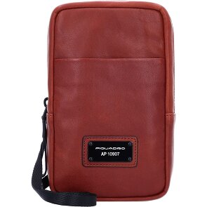 Piquadro Harper Pochette pour téléphone portable Cuir véritable 12 cm